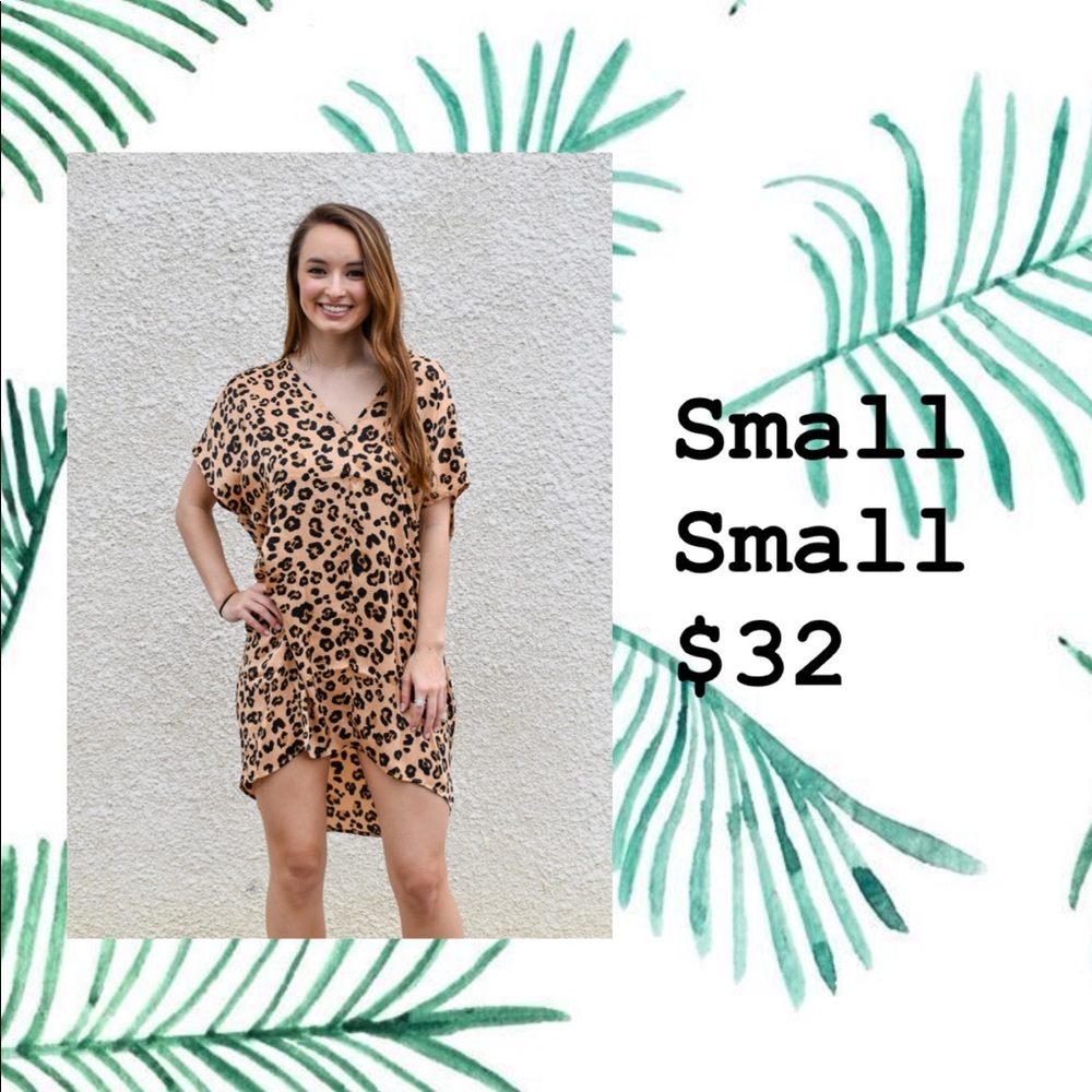 BOUTIQUE CLOTHES WHOLESALE COST, Leopard dress
